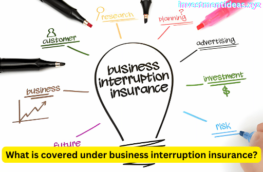 What is covered under business interruption insurance?